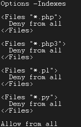Example of an X-Cart .htaccess File